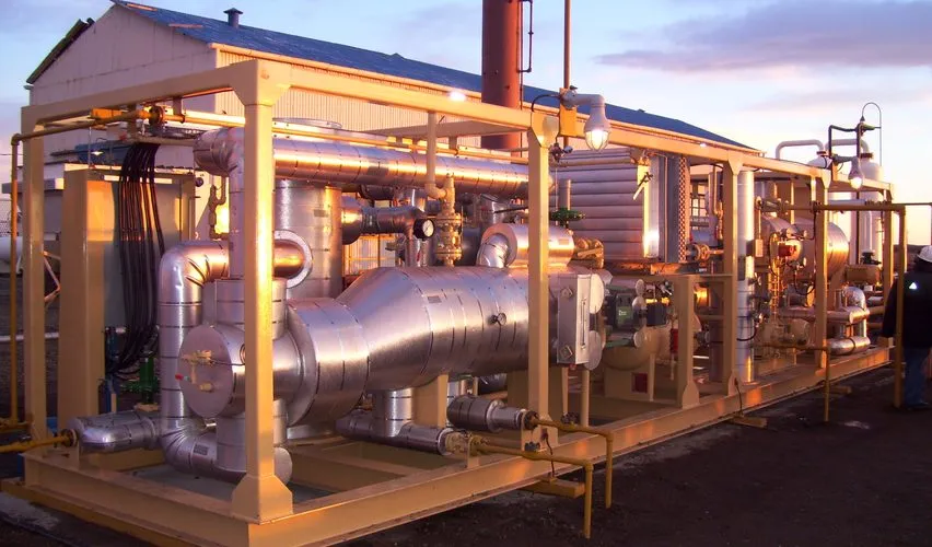 QB Johnson modular hydrocarbon dew point control plant